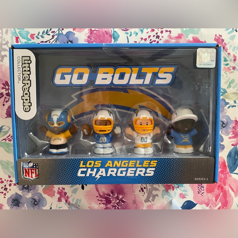 Fisherprice Little People Los Angeles Chargers Kids Toy Set